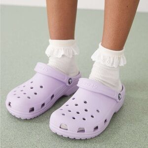 Ladies' Classic Croc Clogs, Color lavender size 9